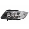 Передняя фара (левая) Zkw-Type, Черная DEPO для BMW 3 (E90 / E91) 2005-2008 - фото 1