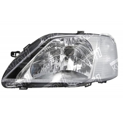 Передняя фара (левая) DEPO для DACIA LOGAN 2004-2009 - фото