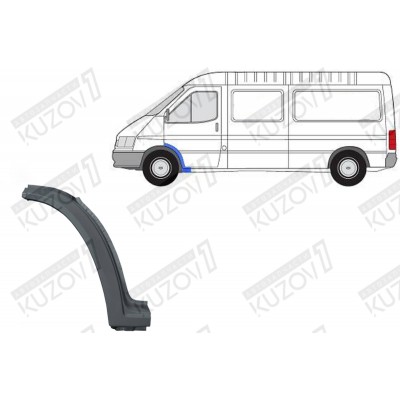 Арка Передняя, (левая) POTRYKUS для FORD TRANSIT 1991-1994 - фото