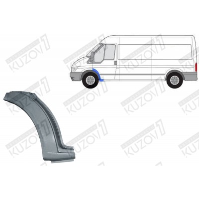 Арка Передняя, (левая) Klokkerholm для FORD TRANSIT 2006-2013 - фото