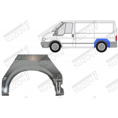 Арка задняя (левая) Klokkerholm для FORD TRANSIT 2006-2013 - фото