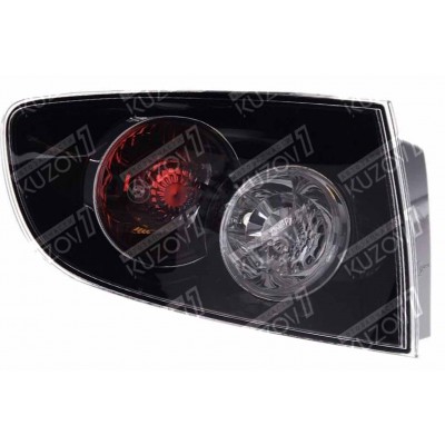 Задний фонарь (левый) наружный, DEPO для MAZDA 3 2006-2009 - фото