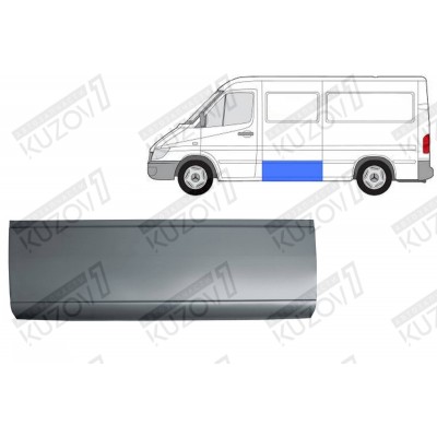Панель Боковая (левая) 48 См Klokkerholm для Mercedes Sprinter 2000-2006 - фото