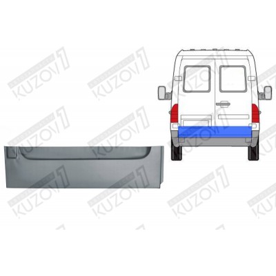 Дверь Задняя (левая) POLCAR для Volkswagen LT 1996-2006 - фото