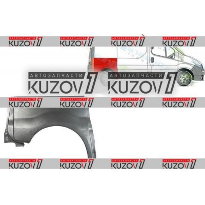 Крыло Заднее (правое) Klokkerholm для OPEL VIVARO 2006-2014 - фото