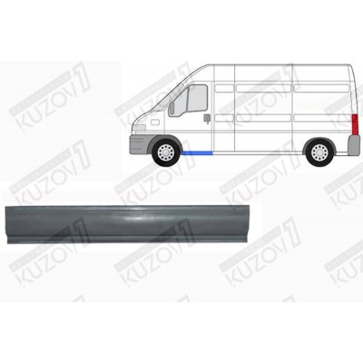 Порог (левый) POTRYKUS для FIAT DUCATO 1994-2002 - фото