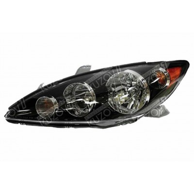 Передняя фара (левая) Темная, DEPO для TOYOTA CAMRY 2004-2006 - фото