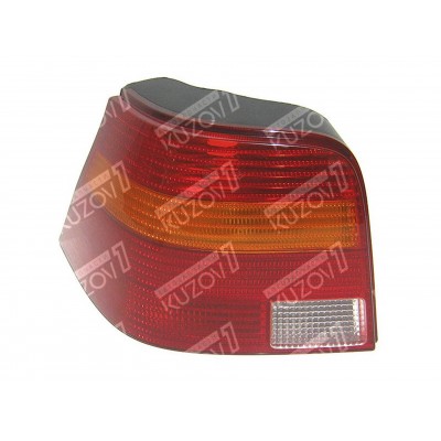 Задний фонарь (левый) Желтый Поворотник, AVG для Volkswagen GOLF 4 1997-2006 - фото